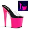 Pleaser Shoes By Pleaser USA TABOO-701UV Pleaser Shoes UV Reactive Exotic Dancer Shoe