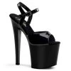 Pleaser Shoes By Pleaser USA TABOO-709 Pleaser Shoes Classic Black Platform Stripper Shoes
