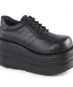 Unisex Demonia Footwear TEMPO-08 Demonia Shoes Platform Gothic Shoes