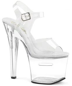 Pleaser Shoes By Pleaser USA 7 Inch Heels TIPJAR-708RAD Platform Stripper Shoe With Tip Slot