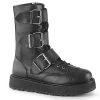 Unisex Demonia Footwear VALOR-210 Demonia Shoes Gothic Mid Calf Boot