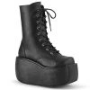 Demonia Shoes VIOLET-120 Demonia Gothic Platform Boot Women's Demonia Footwear