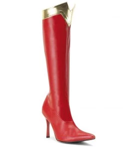 Funtasma Costume Footwear WONDER-130 Super Hero Halloween Costume Knee Boot