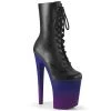 Booties And Ankle High Boots XTREME-1020BP Pleaser Shoes Platform Stripper Boots