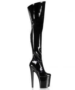 Pleaser Shoes By Pleaser USA XTREME-3010 Pleaser Shoes Exotic Dancer Thigh High Boots